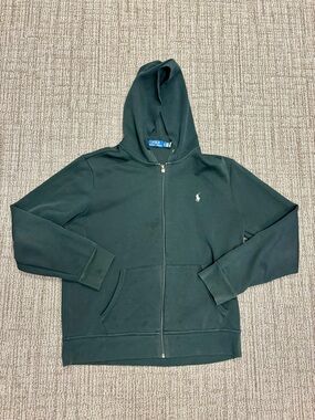 Polo by Ralph Lauren Black Full-Zip Hoodie